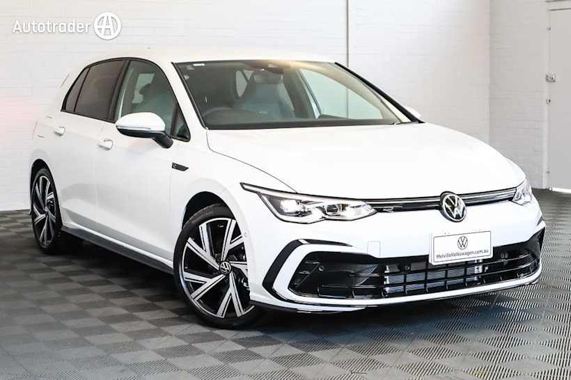 White 2024 Volkswagen Golf Hatchback 110TSI R-Line