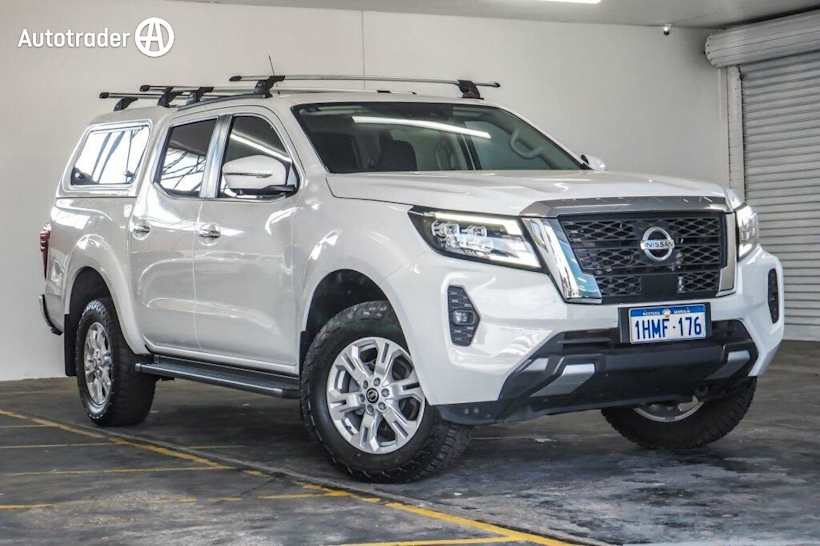 White 2021 Nissan Navara Ute Tray ST (4x4) D23 MY21.5