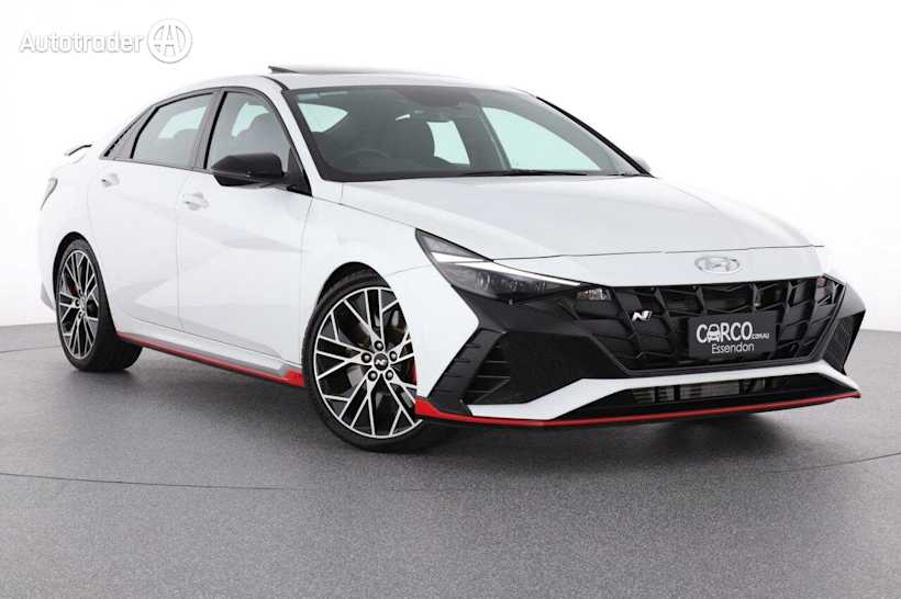 White 2022 Hyundai I30 Sedan N Premium With Sunroof