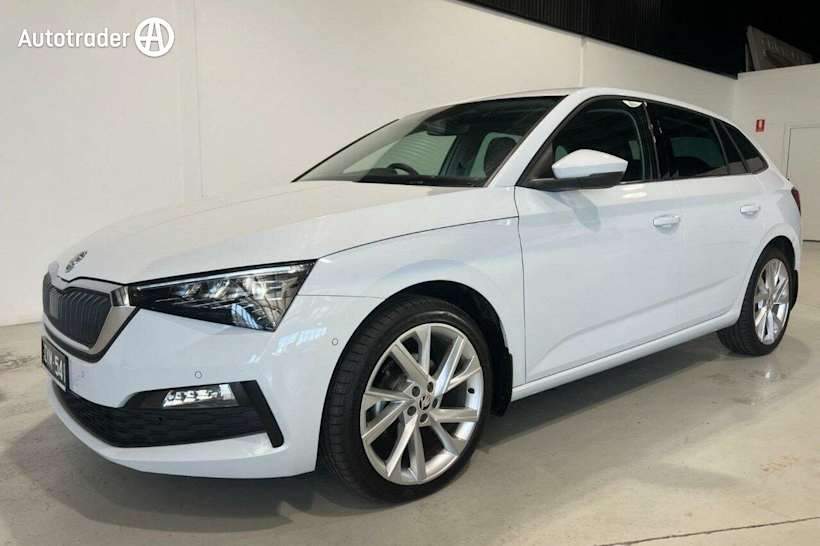 White 2023 Skoda Scala Hatchback Signature 110TSI