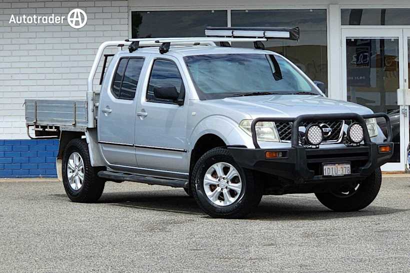 Silver 2010 Nissan Navara Dual Cab Pick-up RX (4X2)
