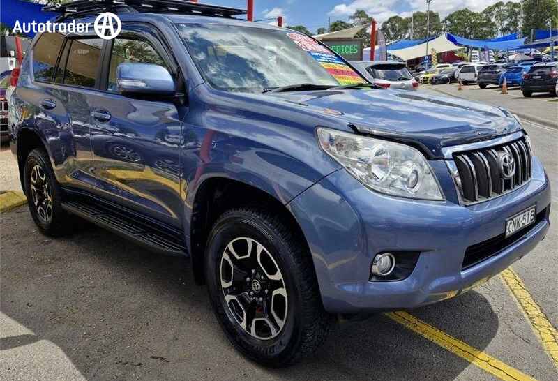 Blue 2013 Toyota Landcruiser Prado Wagon GXL (4X4)