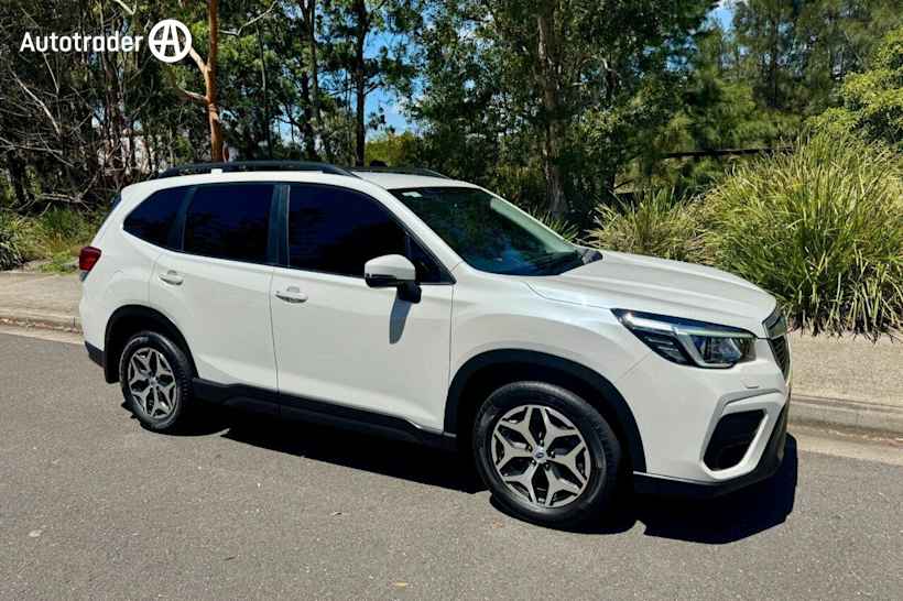 White 2019 Subaru Forester Wagon 2.5I (awd)