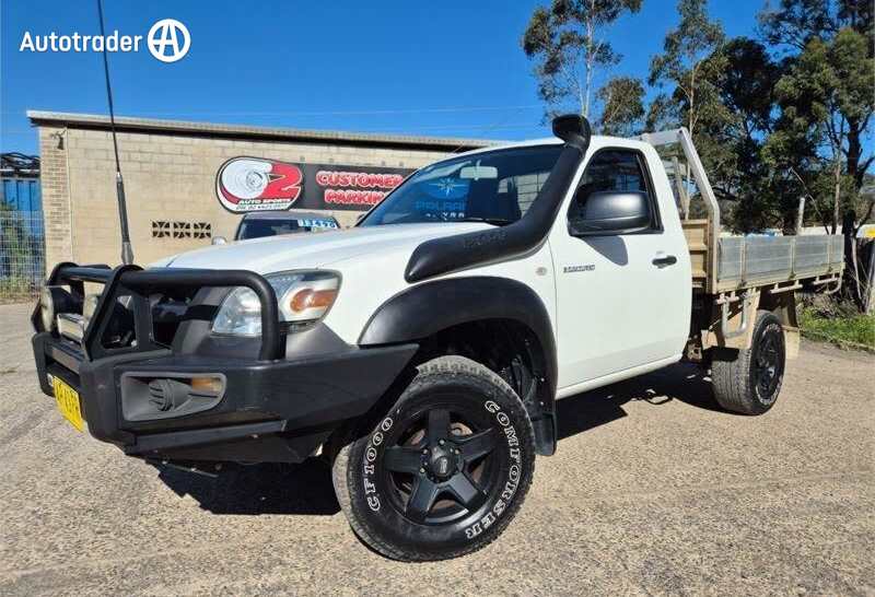 White 2007 Mazda BT-50 Cab Chassis B3000 DX (4X4)