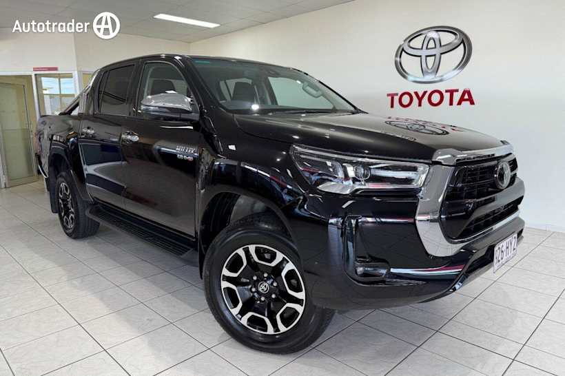 Black 2023 Toyota Hilux Ute Tray SR5