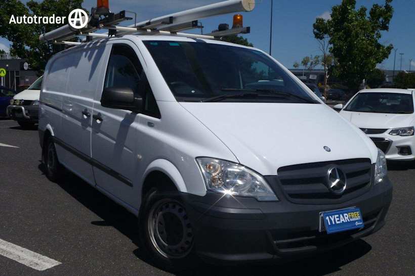White 2015 Mercedes-Benz Vito Van 113CDI LWB