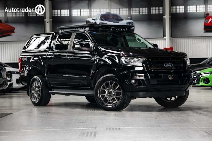 Black 2018 Ford Ranger Dual Cab Utility FX4 Special Edition