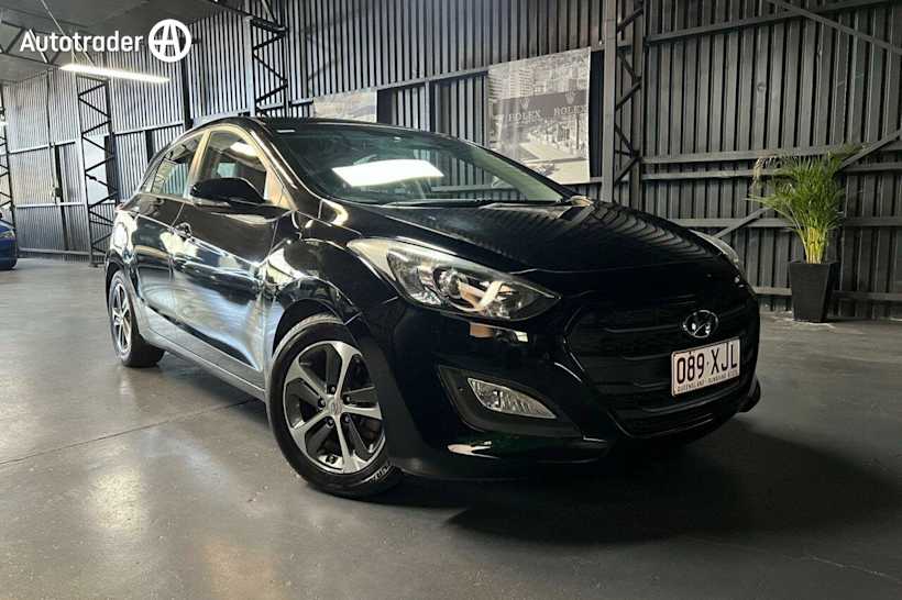 Black 2015 Hyundai I30 Hatchback Active X