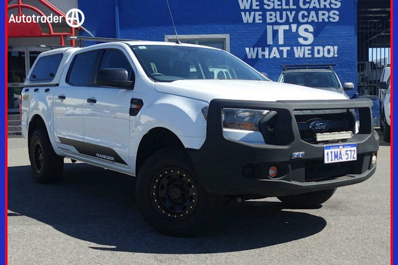 White 2017 Ford Ranger Crew Cab Utility XL 3.2 (4X4)