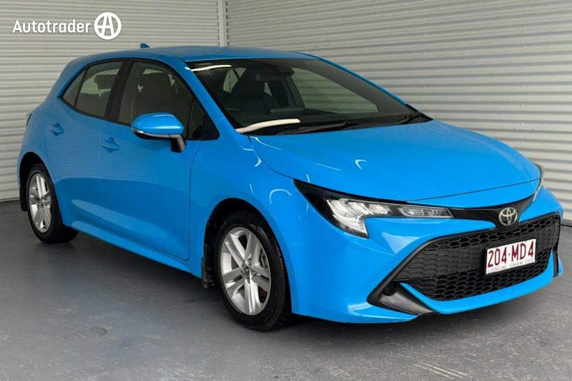 Blue 2022 Toyota Corolla Hatchback Ascent Sport + Navigation