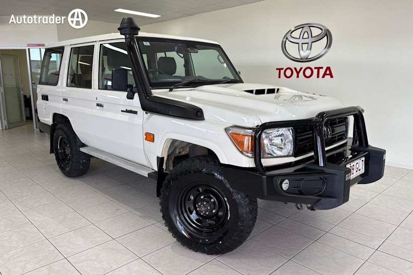White 2023 Toyota Landcruiser Wagon Workmate