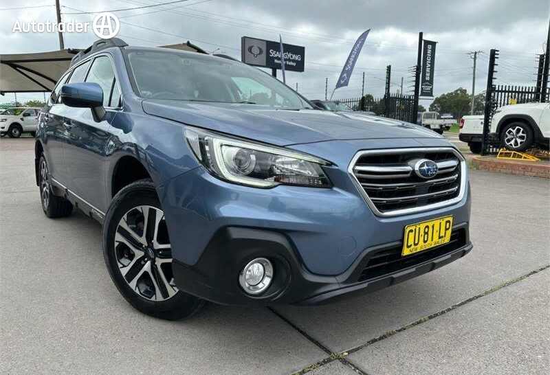 Blue 2019 Subaru Outback Wagon 2.0D