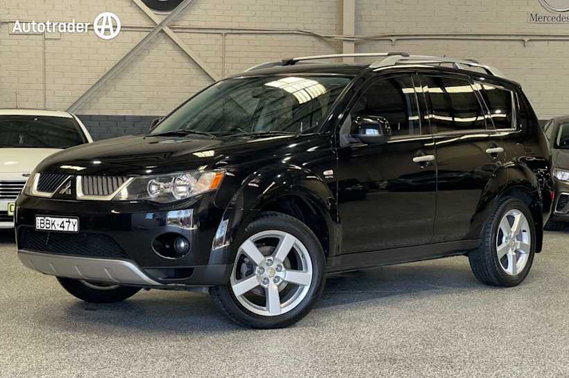 Black 2007 Mitsubishi Outlander Wagon XLS