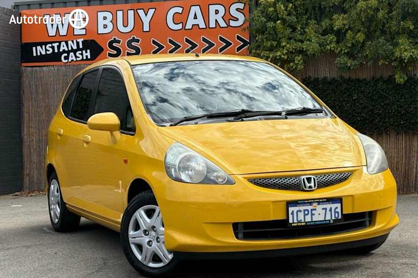 Yellow 2006 Honda Jazz Hatchback GLI