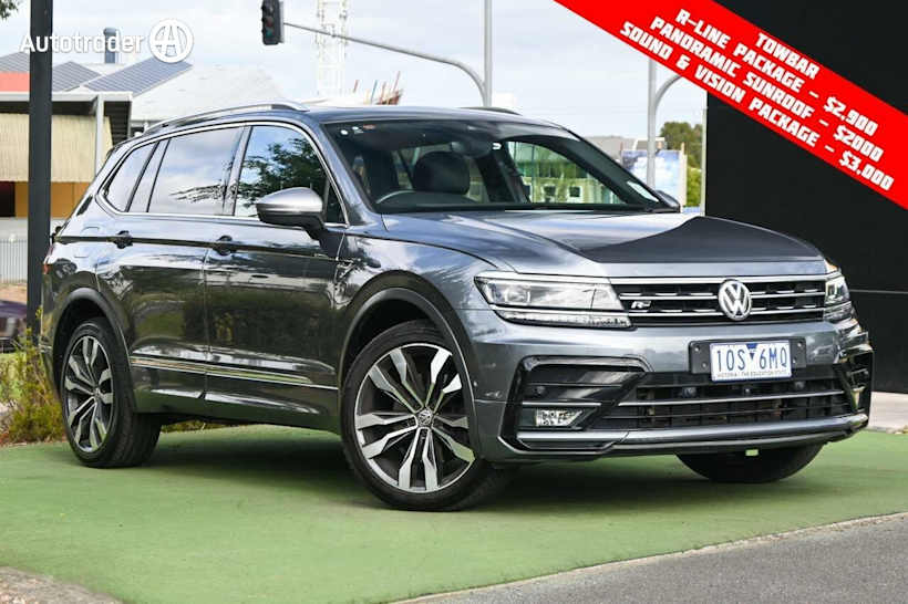 Grey 2018 Volkswagen Tiguan Wagon Allspace 140 TDI Highline