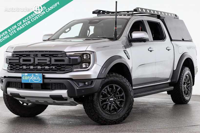 Silver 2022 Ford Ranger Double Cab Pick Up Raptor 3.0 (4X4)