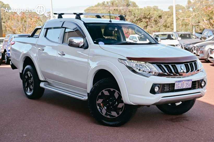 White 2017 Mitsubishi Triton Dual Cab Utility Exceed (4X4)