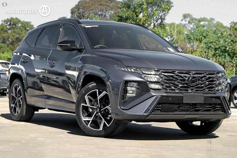 Grey 2024 Hyundai Tucson Wagon Elite N Line (fwd)