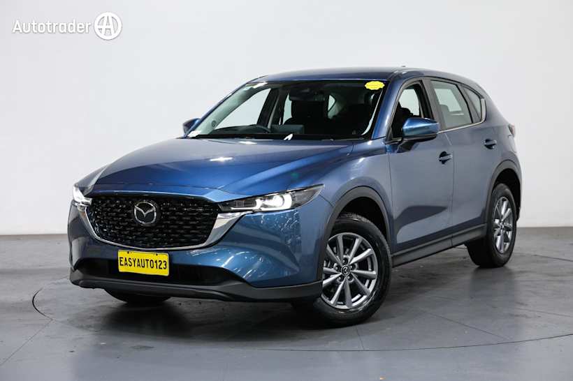 Blue 2022 Mazda CX-5 Wagon Maxx Sport (fwd)