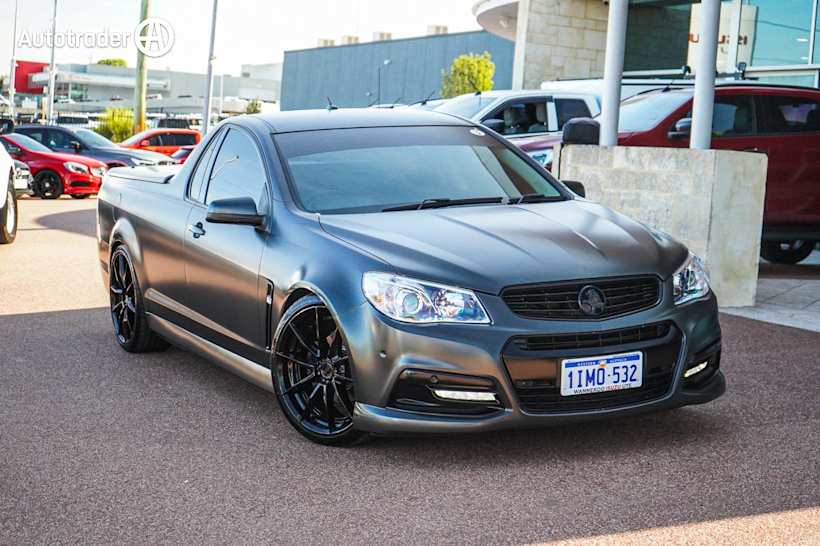 Grey 2015 Holden UTE Utility SV6