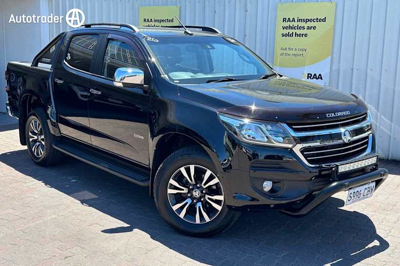 Black 2019 Holden Colorado Crew Cab Pickup Storm (4X4) Special Edition