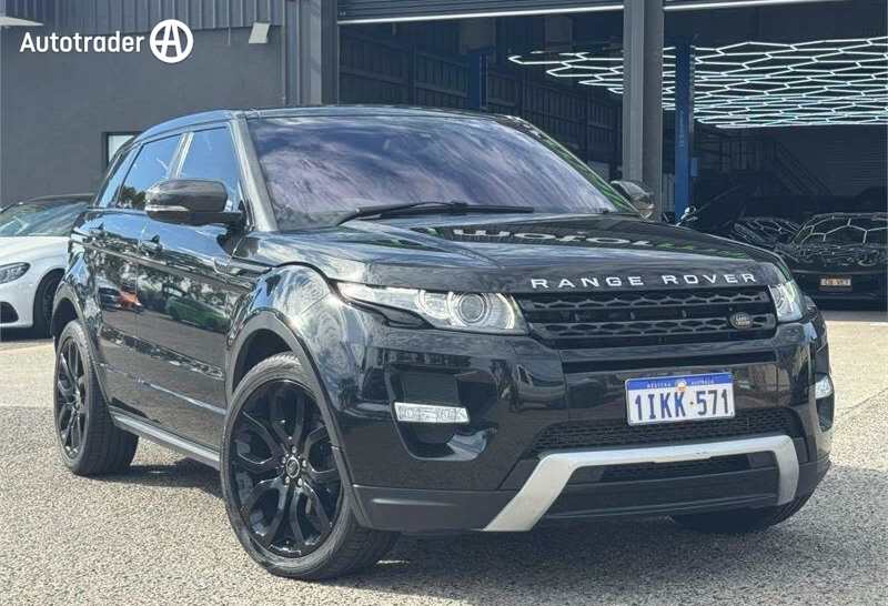 Black 2013 Land Rover Range Rover Evoque Wagon SI4 Dynamic
