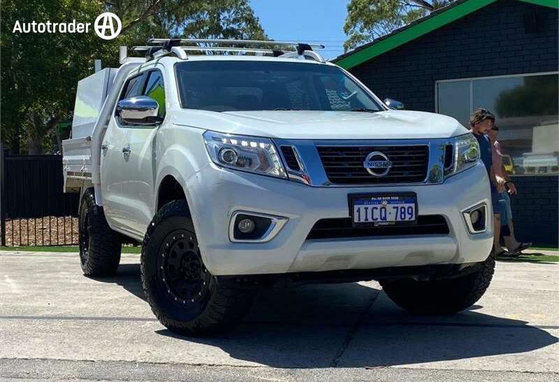 White 2015 Nissan Navara Dual Cab Utility ST-X (4X4)