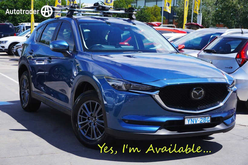 Blue 2019 Mazda CX-5 Wagon Touring (4X4)